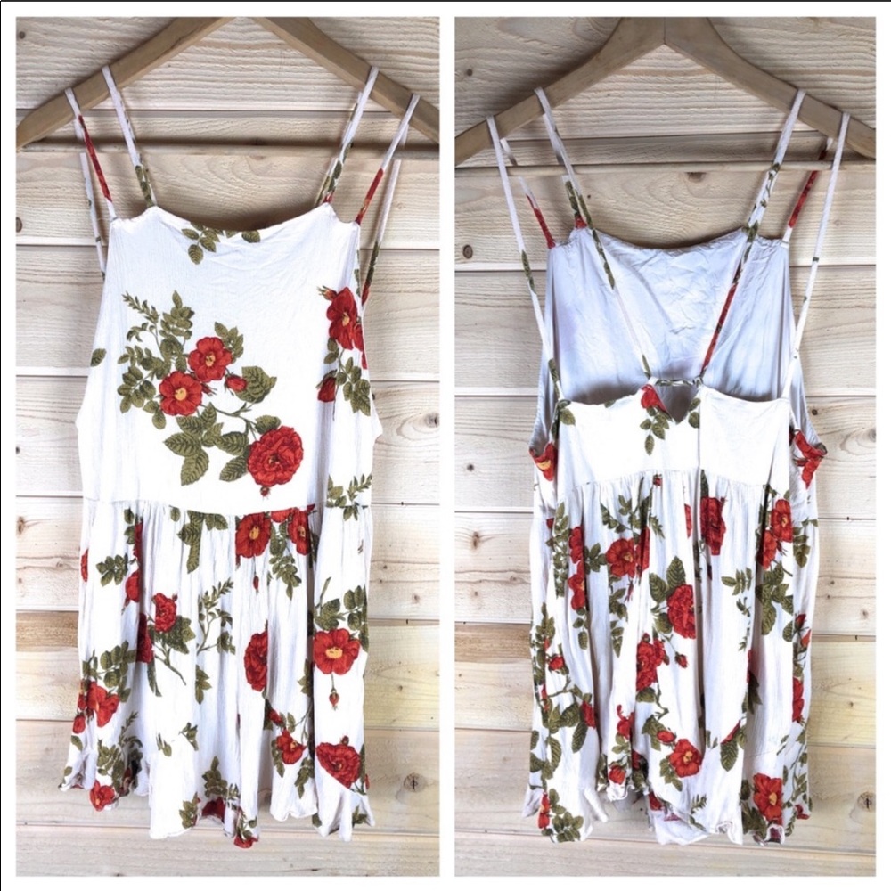 Free people xsmall flower romper